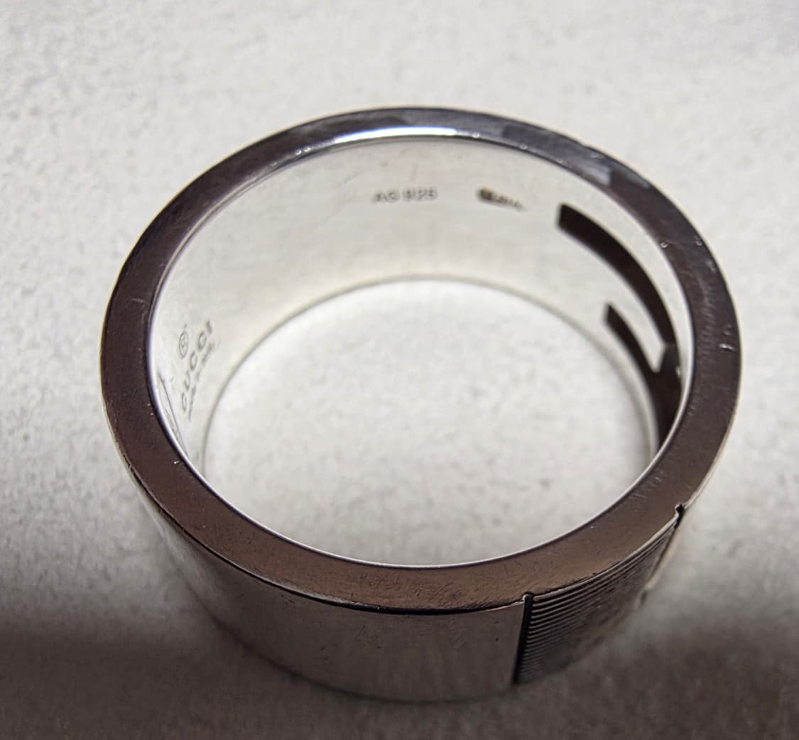 GUCCI 925 Silver Ring 15호 상품이미지3