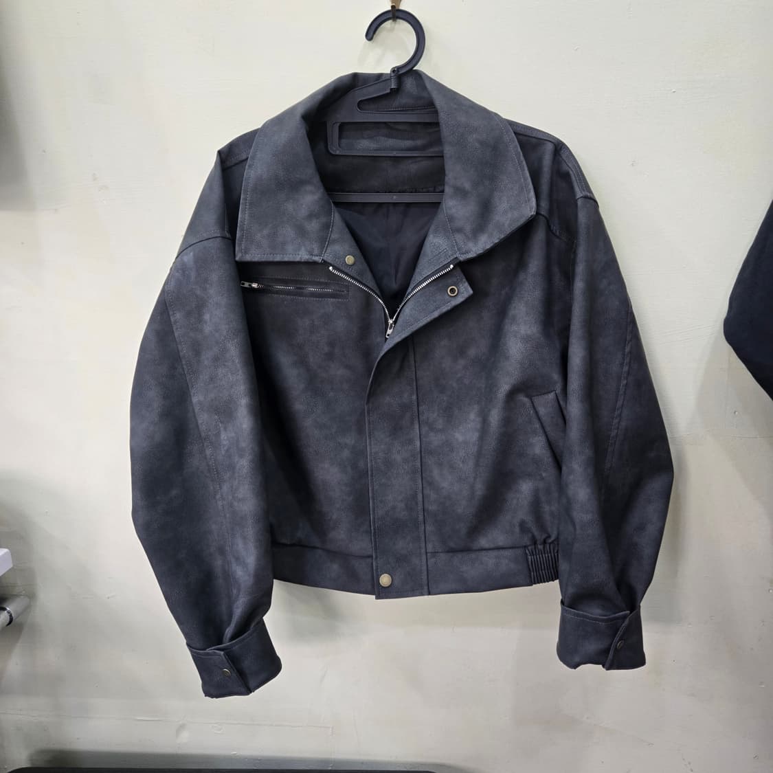 [M] 빈티지 무드 코튼 자켓 (차콜) 상품이미지1