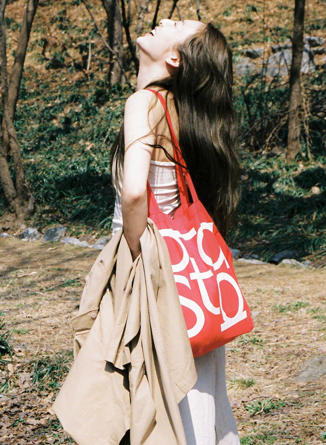 하스타 에코백 레드 상품이미지1