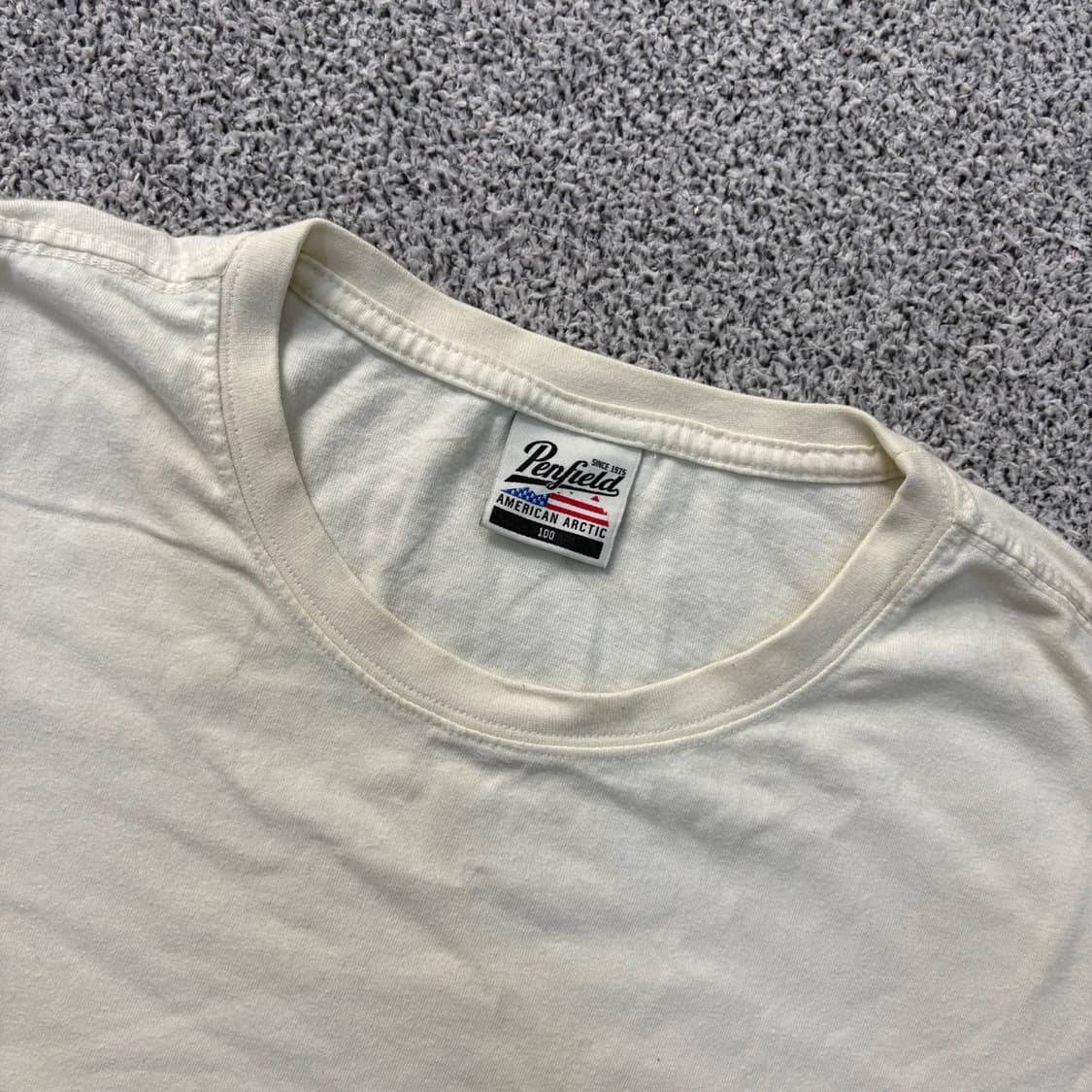 100 펜필드 라운드넥 반팔 티셔츠 0416J 상품이미지2