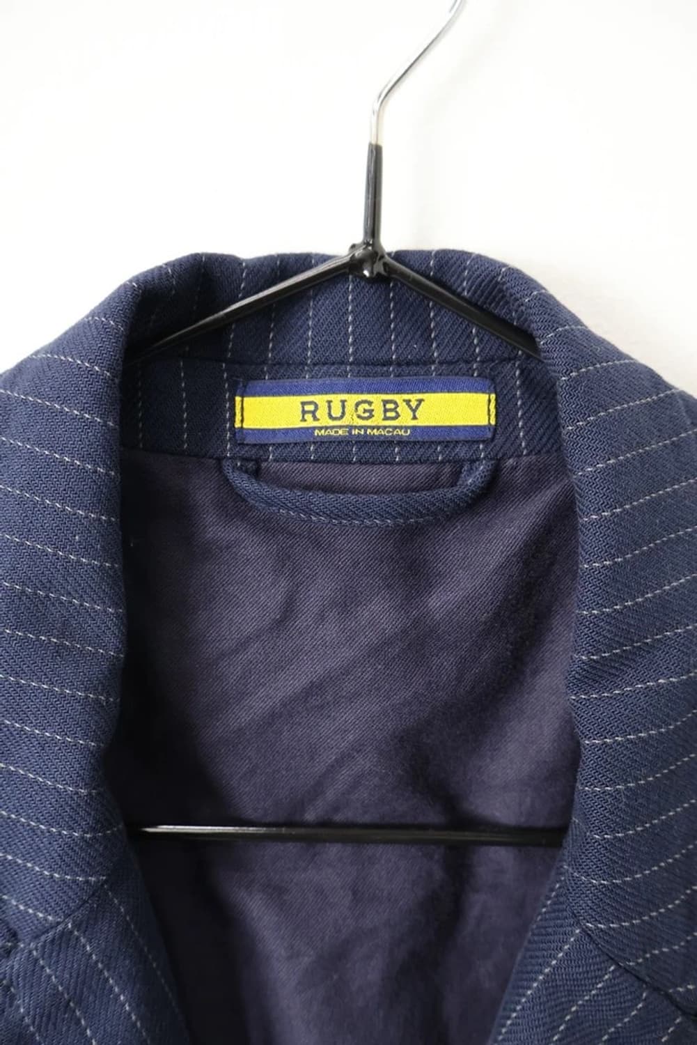 RUGBY Ralph Lauren Navy Pinstripe Blazer 상품이미지3