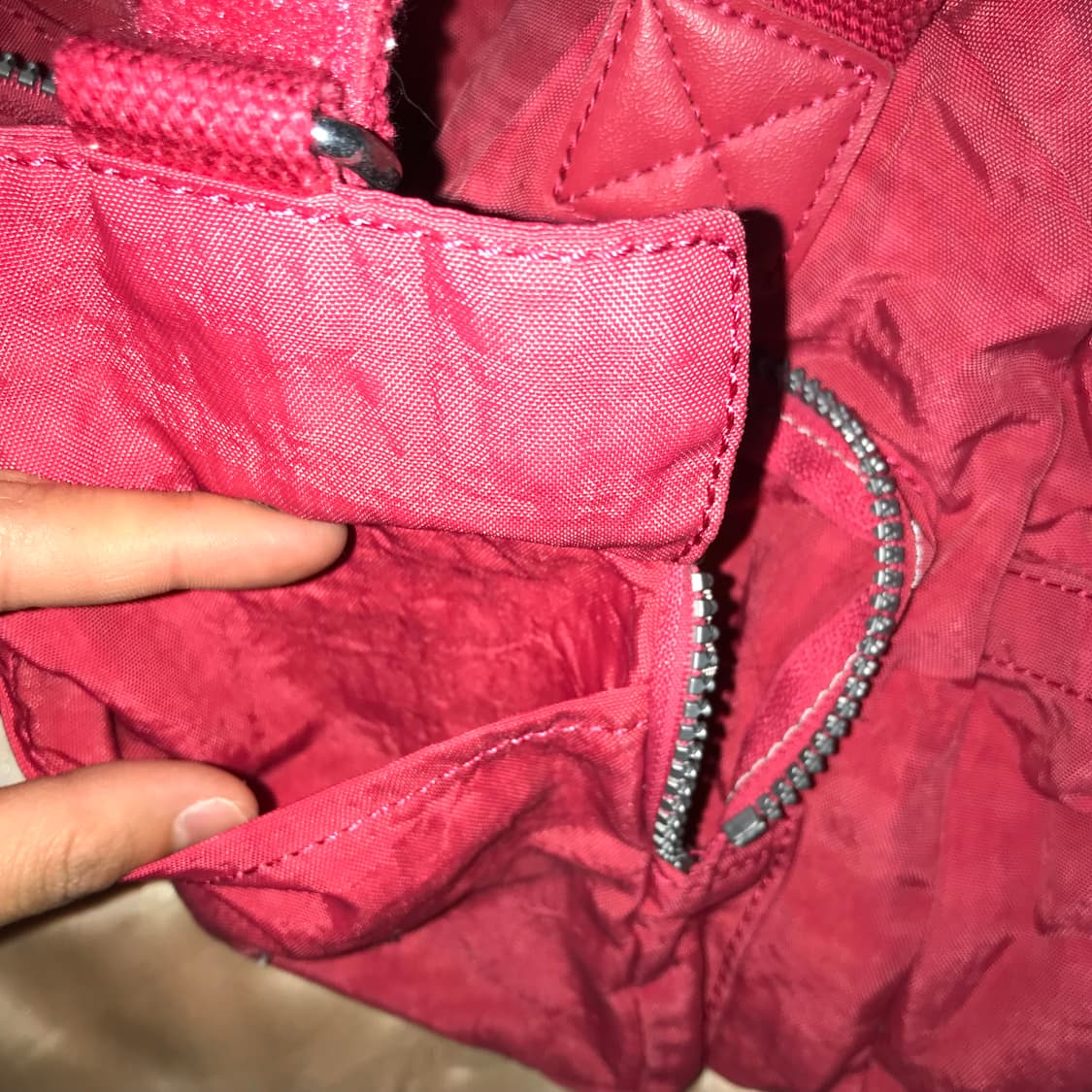 키플링 y2k 레드 숄더백 도트백 상품이미지5