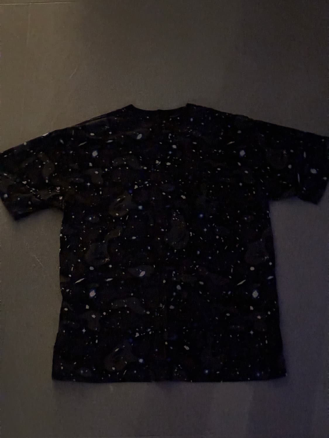 (XL) 베이프 스페이스 카모 티셔츠 상품이미지5