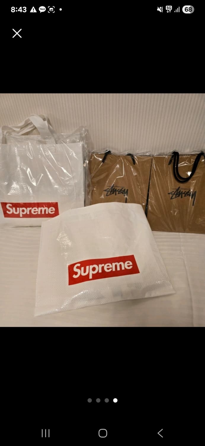 ■택달린새제품■슈프림 나오자마자 품절된 반팔티셔츠 상품이미지3