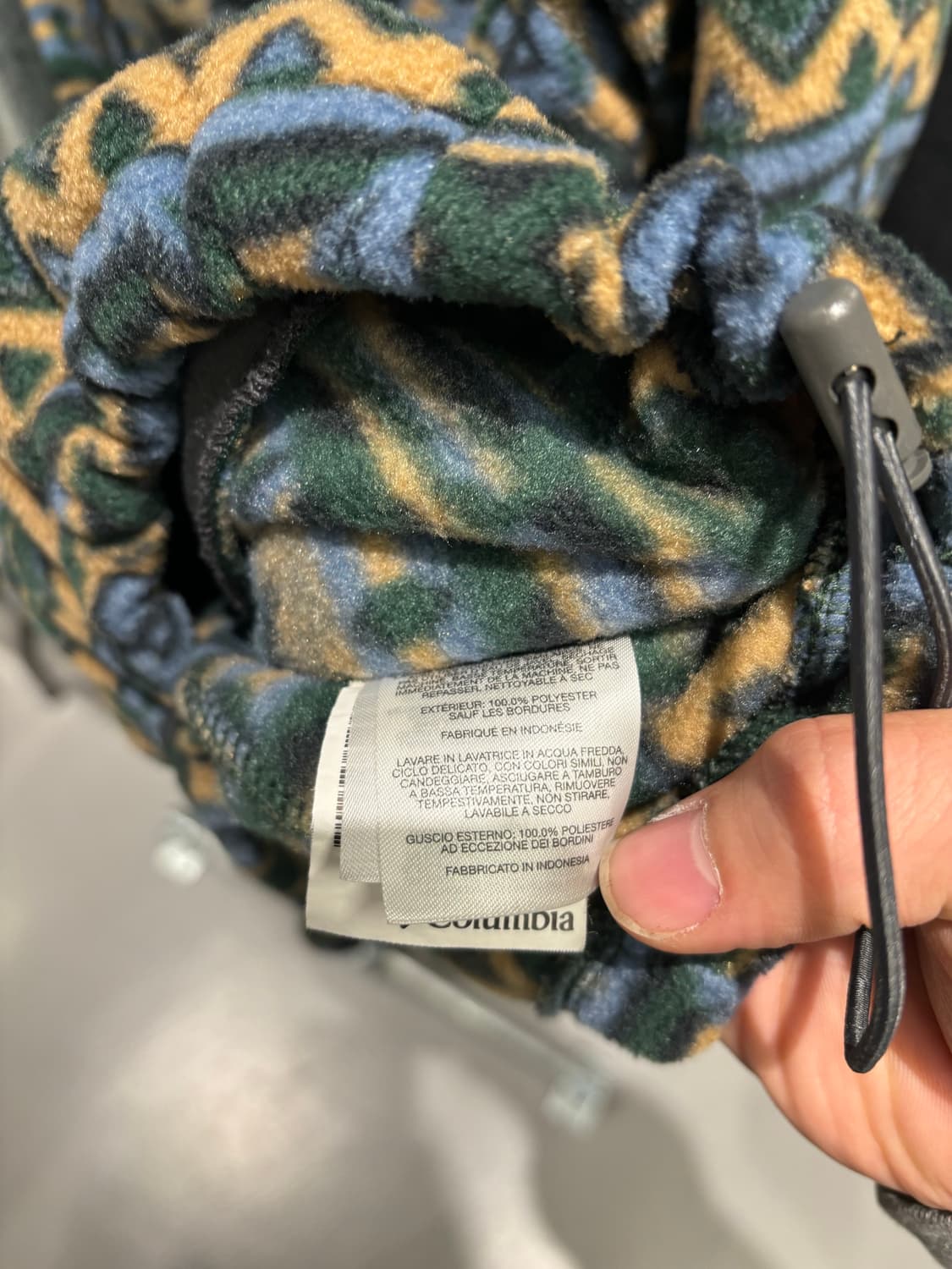 컬럼비아 패턴 플리스 자켓 상품이미지6