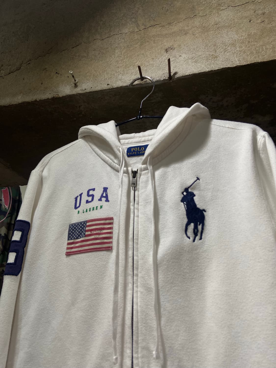 Polo Ralph Lauren 폴로 랄프로렌 빅포니 성조기 후드 상품이미지1
