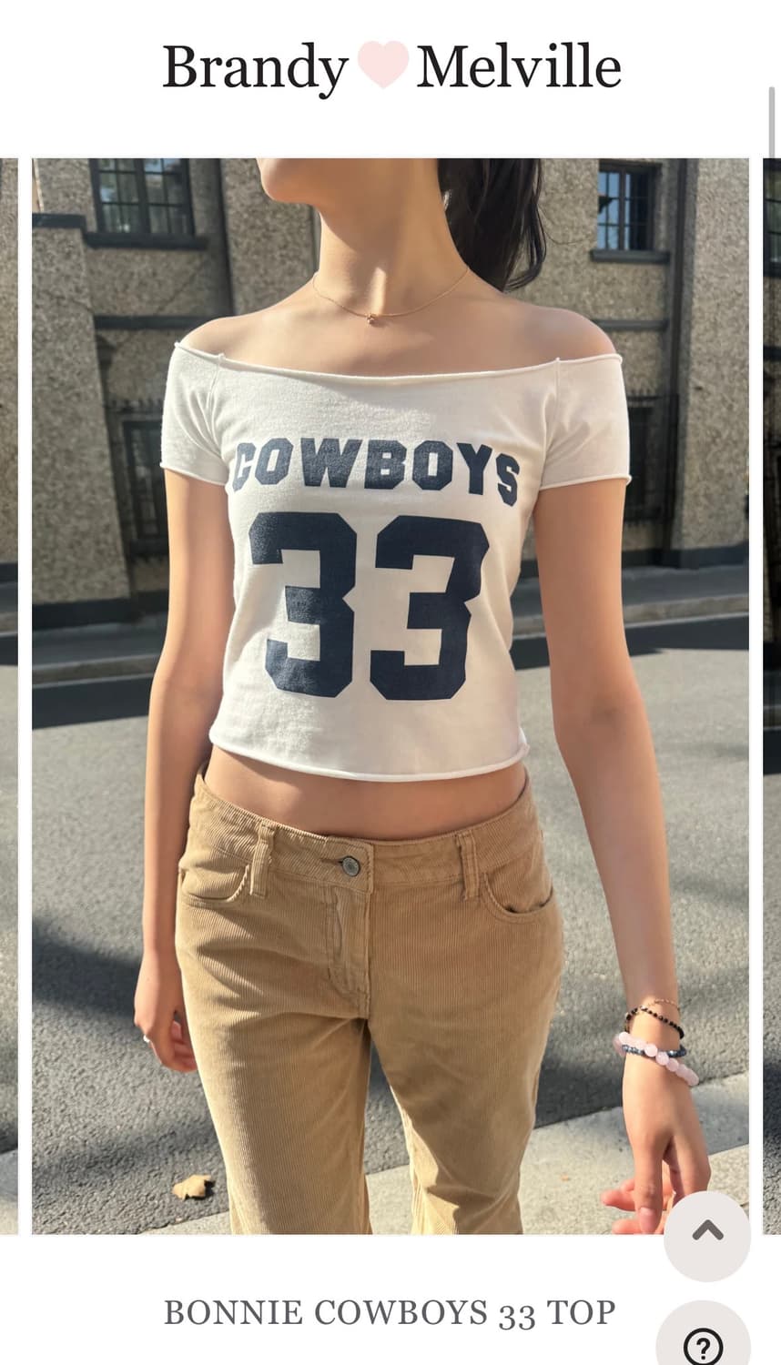 브랜디멜빌 보니 카우보이 33 탑 bonnie cowboy 상품이미지1