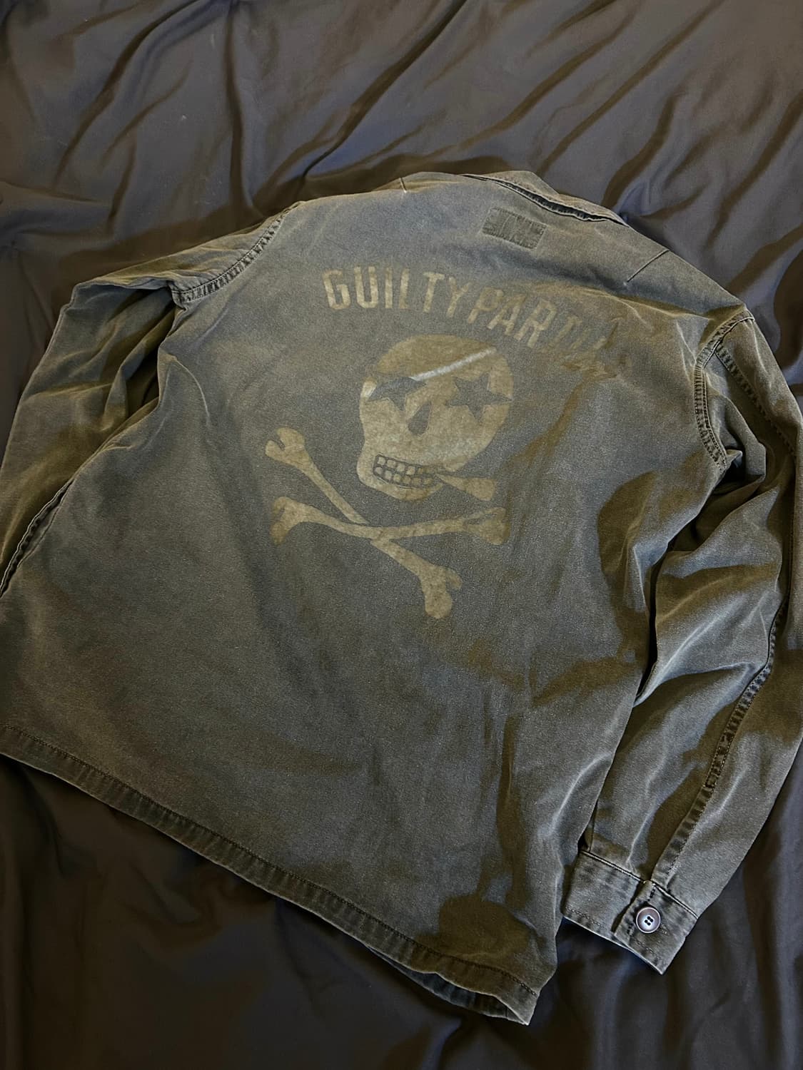 Vintage Us Army Washed Shirts 상품이미지1