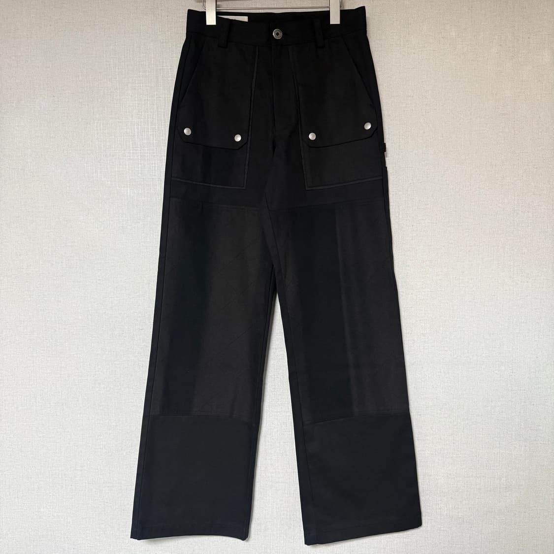 [S]JiyongKim 지용킴 23AW 선 블리치 더블 니 팬츠 상품이미지6