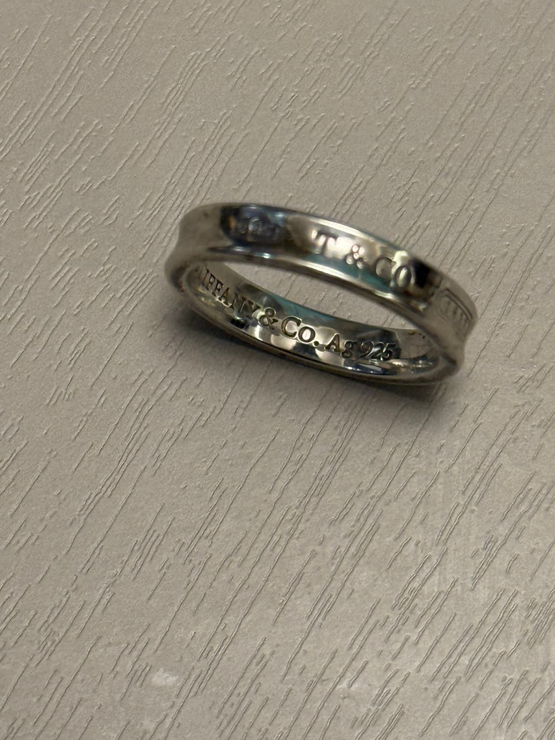 티파니앤코 1837 실버링 7.5 사이즈 상품이미지2