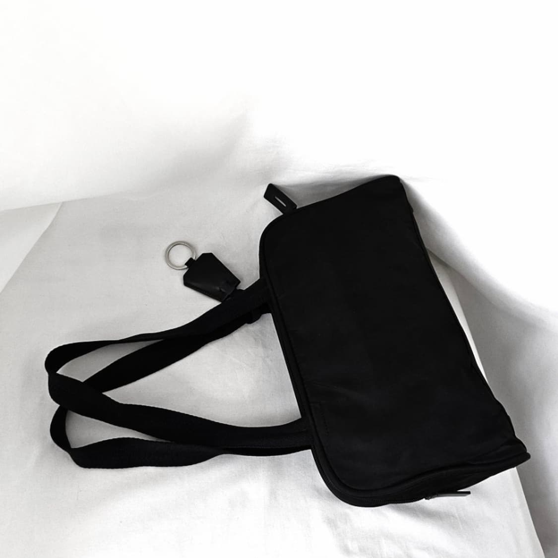 [정품 PRADA] 프라다 포코노 나일론 바게트백 숄더백 상품이미지4