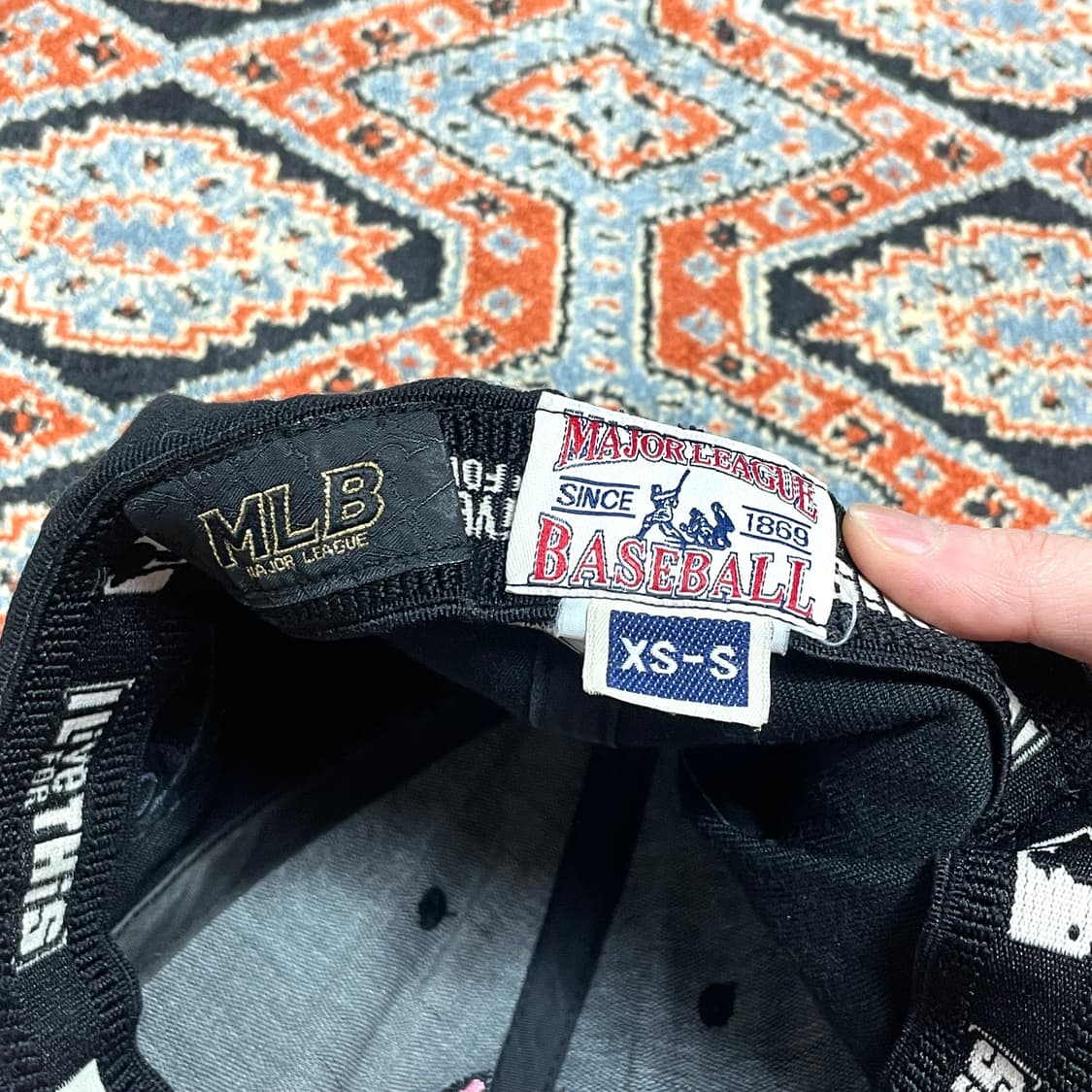 MLB 뉴욕양키즈 검핑 야구볼캡 사이즈 XS-S 상품이미지5