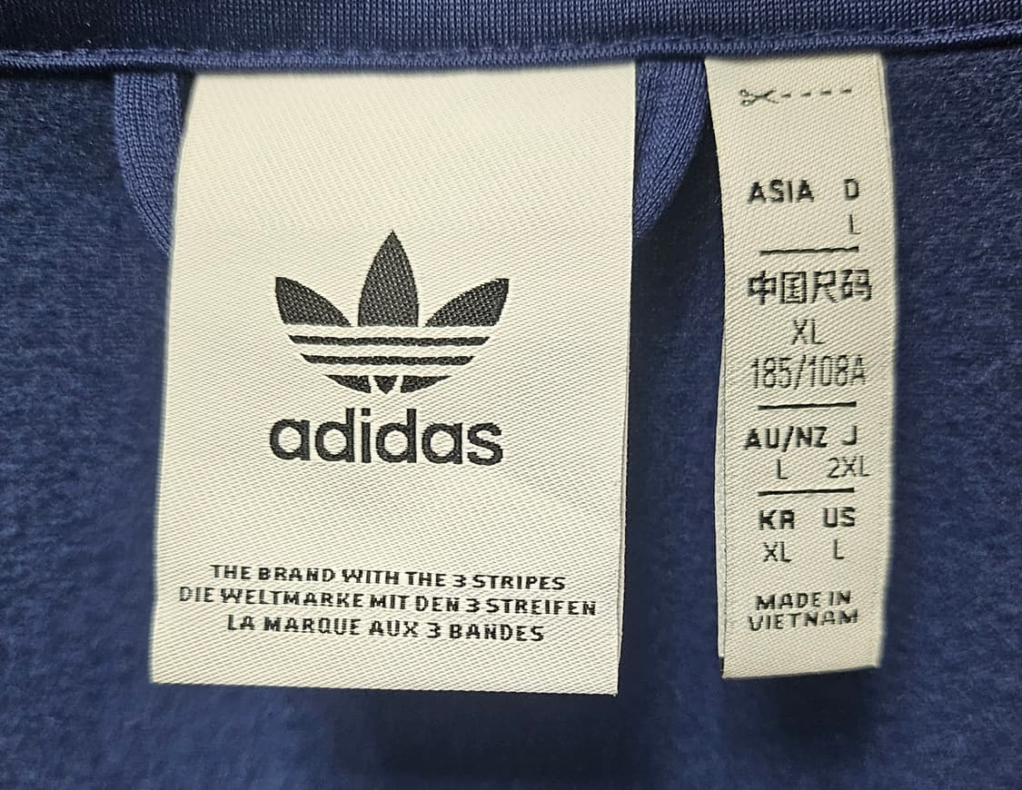 (105~115)XL☆초대장급 아디다스 파이어버드 [다크블루] 트랙탑져지 상품이미지2