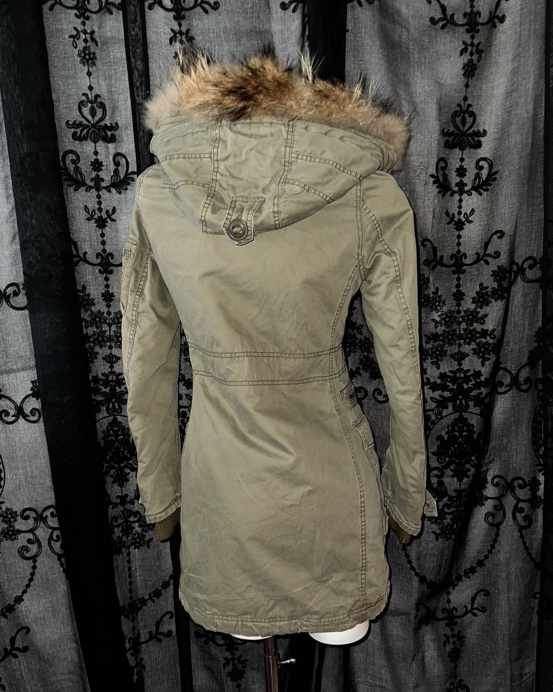 Olive Green Military Field Jacket 상품이미지4