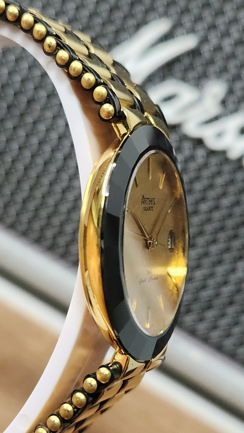 #Arthis  아티스 18K 골드 크라운 스위스무브 명품시계 급처 상품이미지6