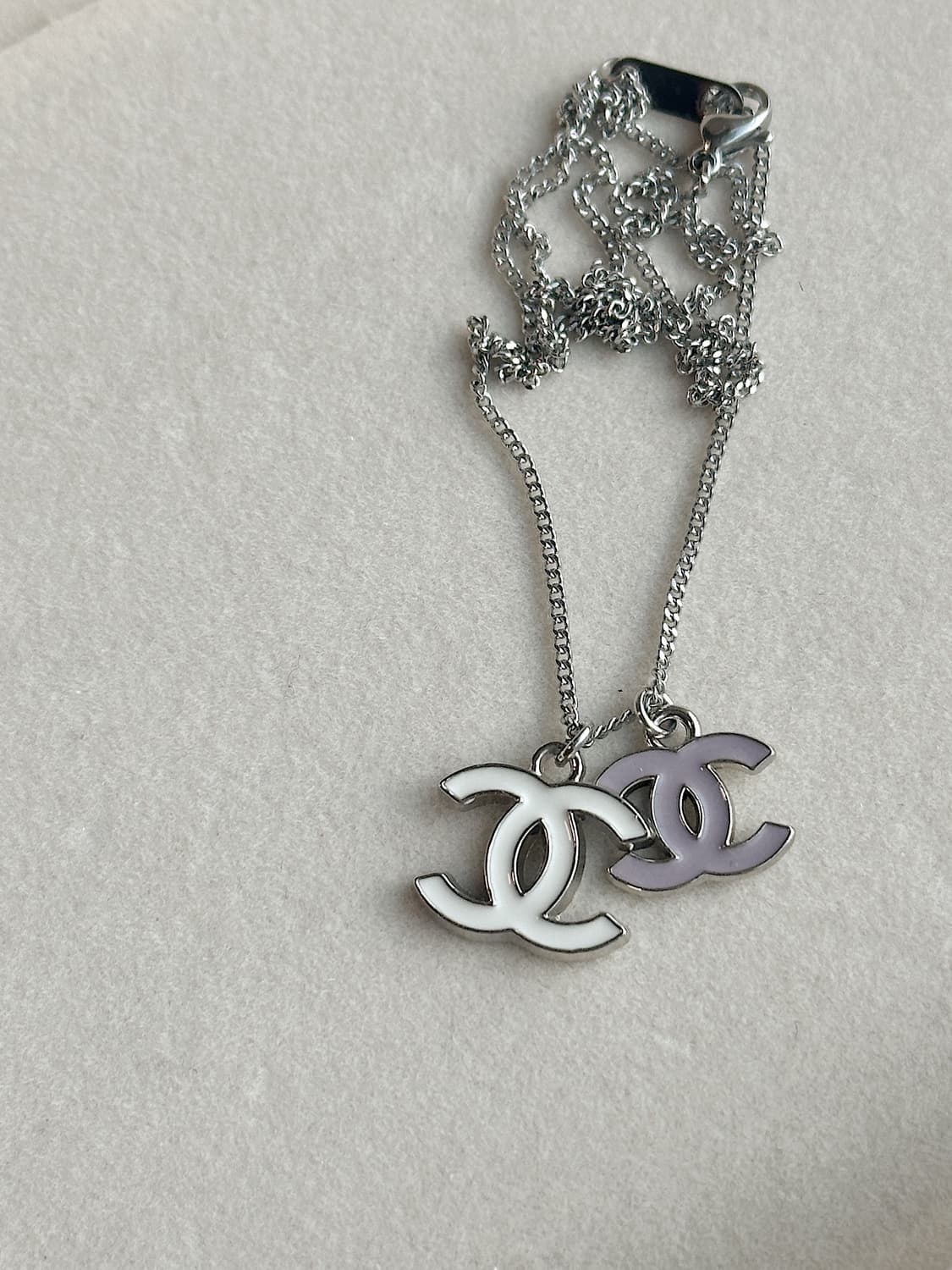 샤넬 더블 로고 목걸이 상품이미지3