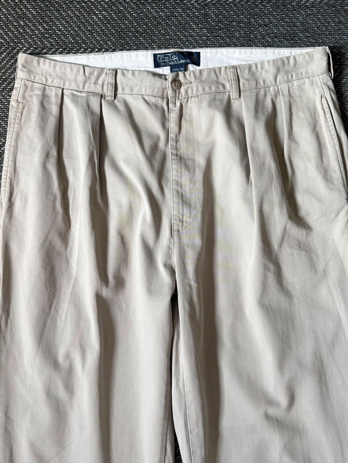 (38) 폴로 랄프로렌 앤드류 더블 플리츠 치노 팬츠 상품이미지2