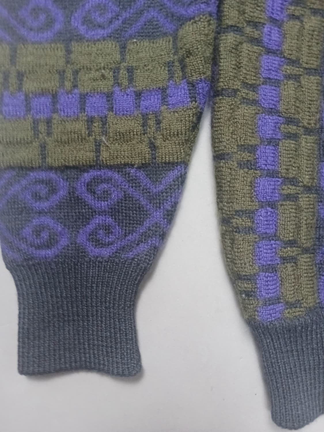 [L] 모딜리아니 이태리 빈티지 패턴 울 니트 상품이미지9