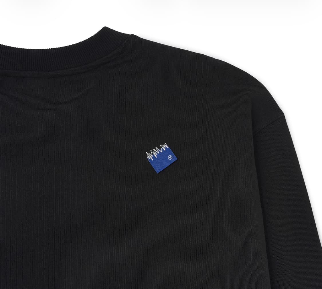 (새상품 XL)아더에러 테트리스 맨투맨 블랙 상품이미지4