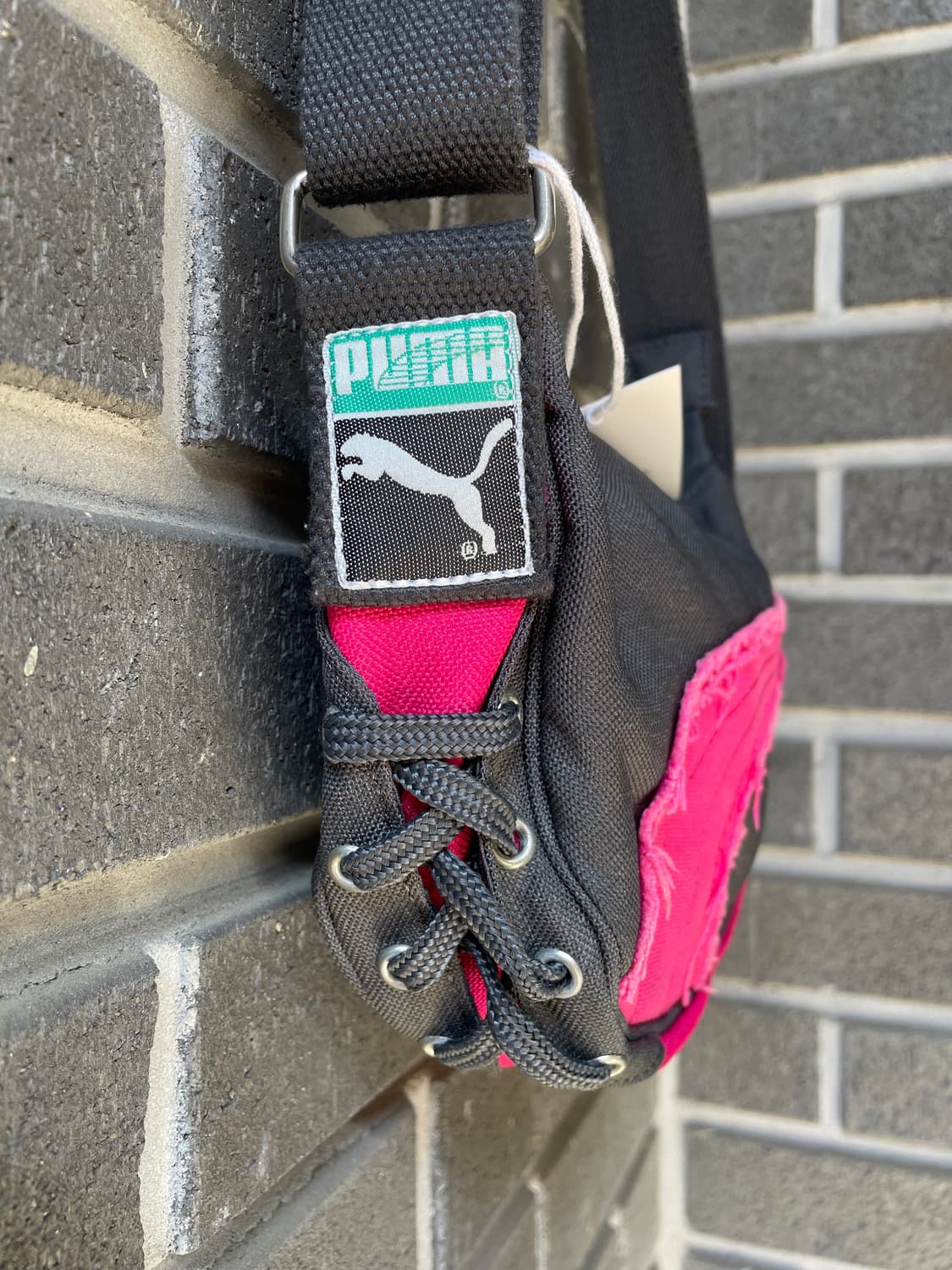 Puma 퓨마 로고 데미지 코튼백 스몰 상품이미지5