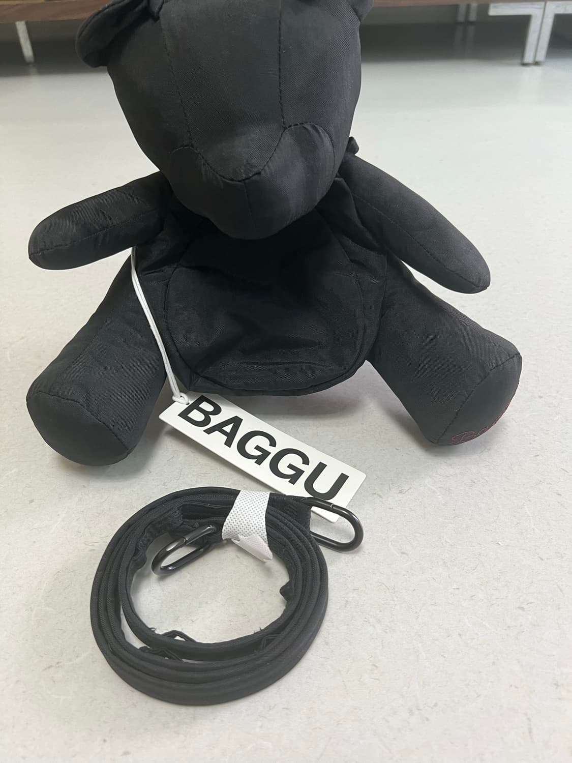 BAGGU 바쿠 베어백 블랙 상품이미지7