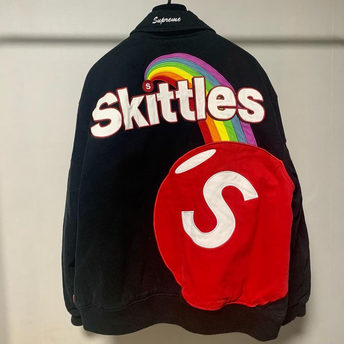 정품/21FW 슈프림 x 스키틀즈 미첼 네스 바시티  상품이미지9