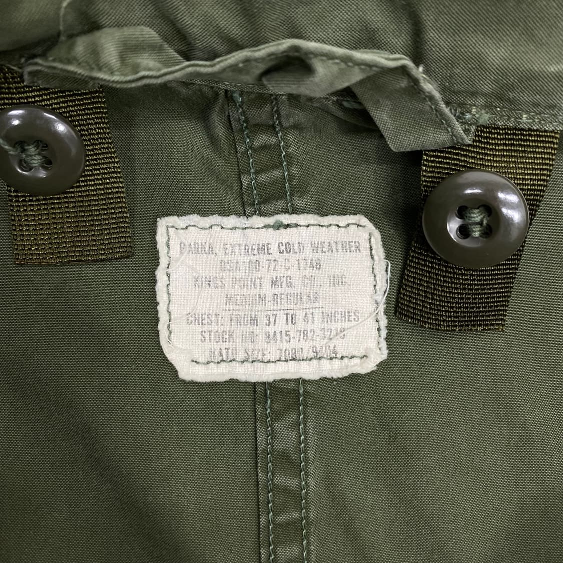 미군 피쉬테일파카 M 상품이미지10