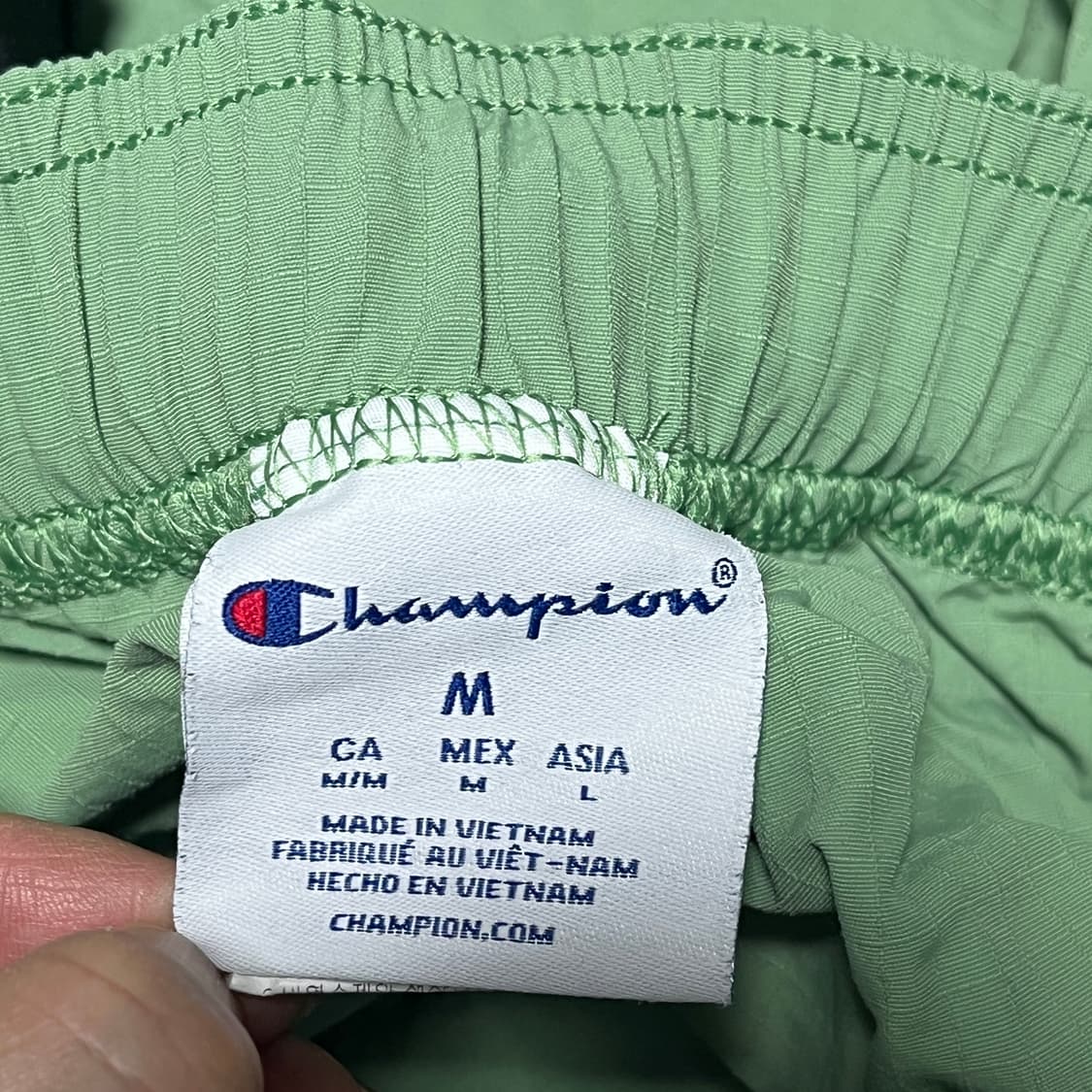 Champion 챔피언 립스탑 로고 우븐 벨티드 반바지 M 상품이미지3