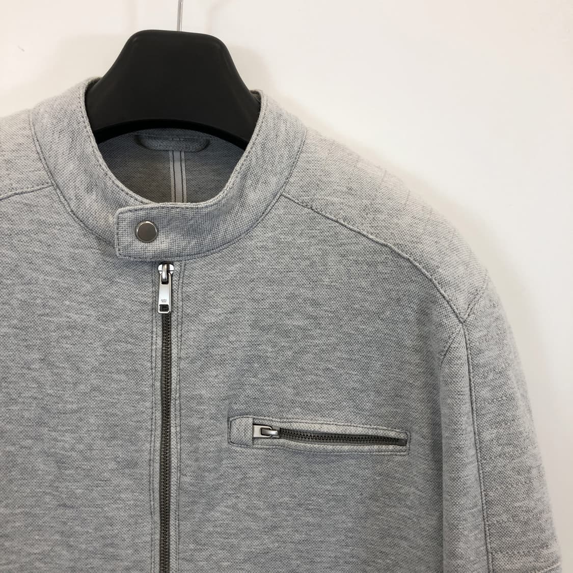 자라 스웻 바이커 블루종 L 상품이미지2