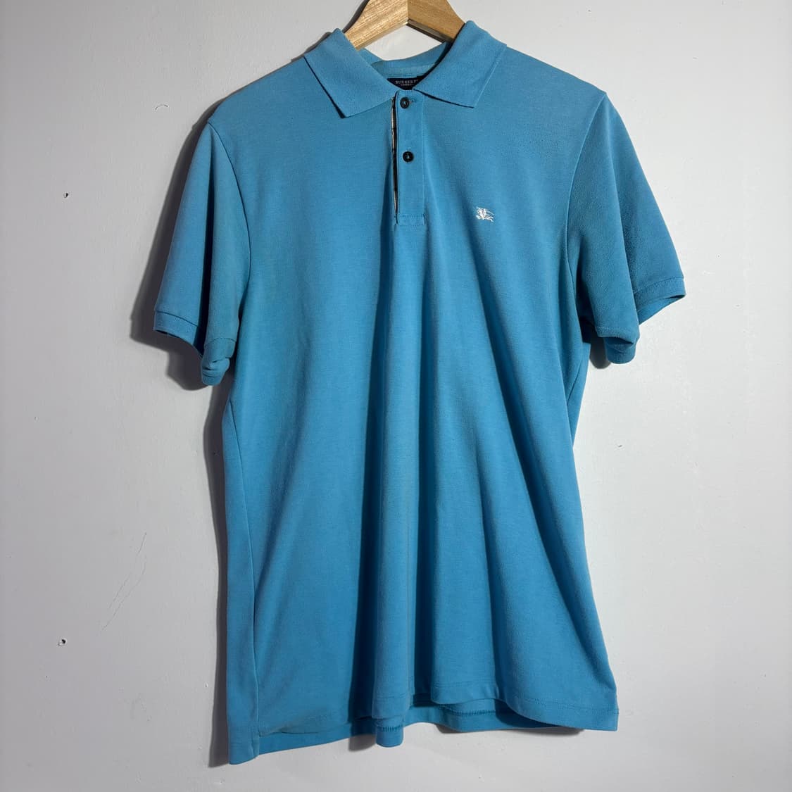 버버리 블루 반팔 카라티 (무료배송) 상품이미지1