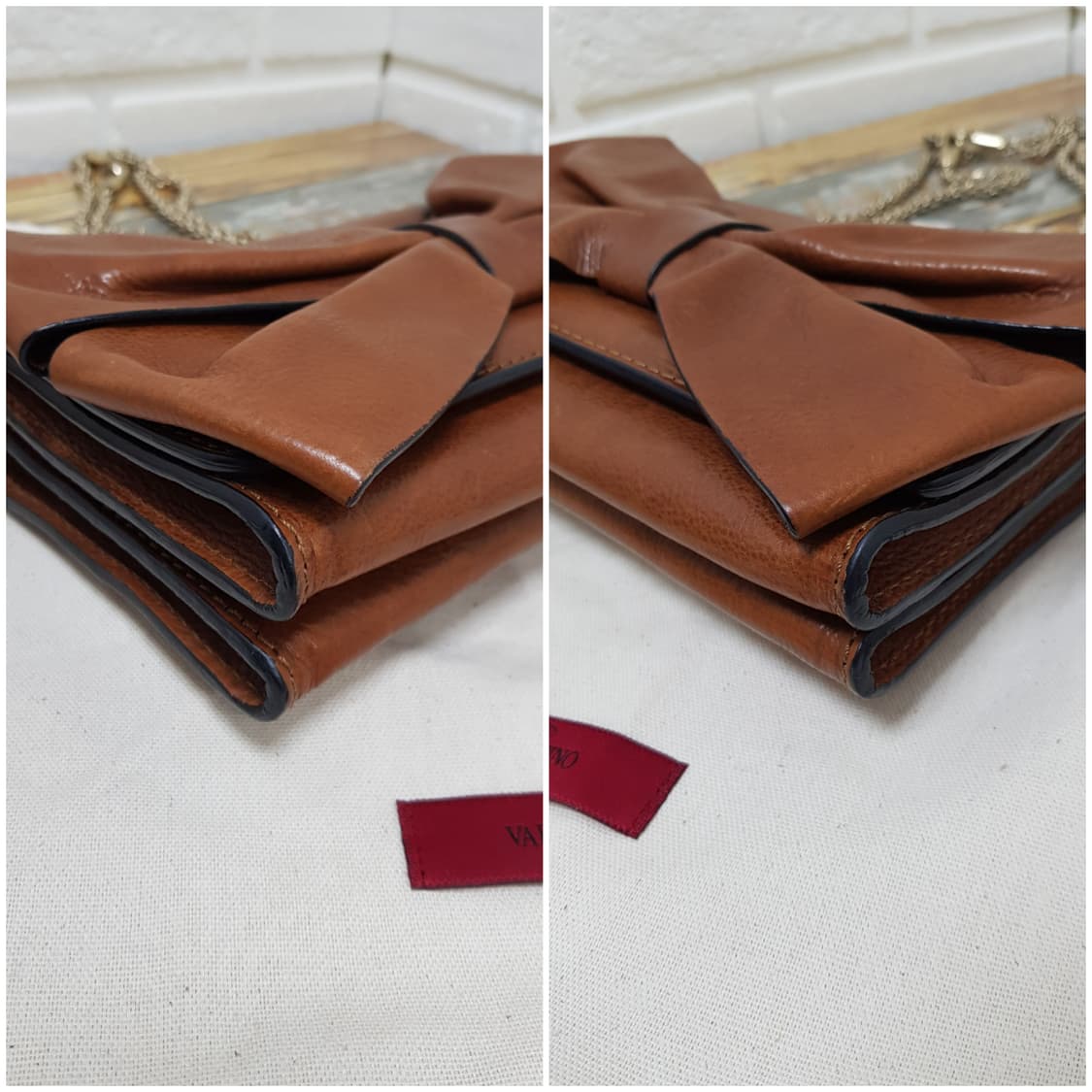 [정품] 발렌티노 리본 장식 체인백 상품이미지5