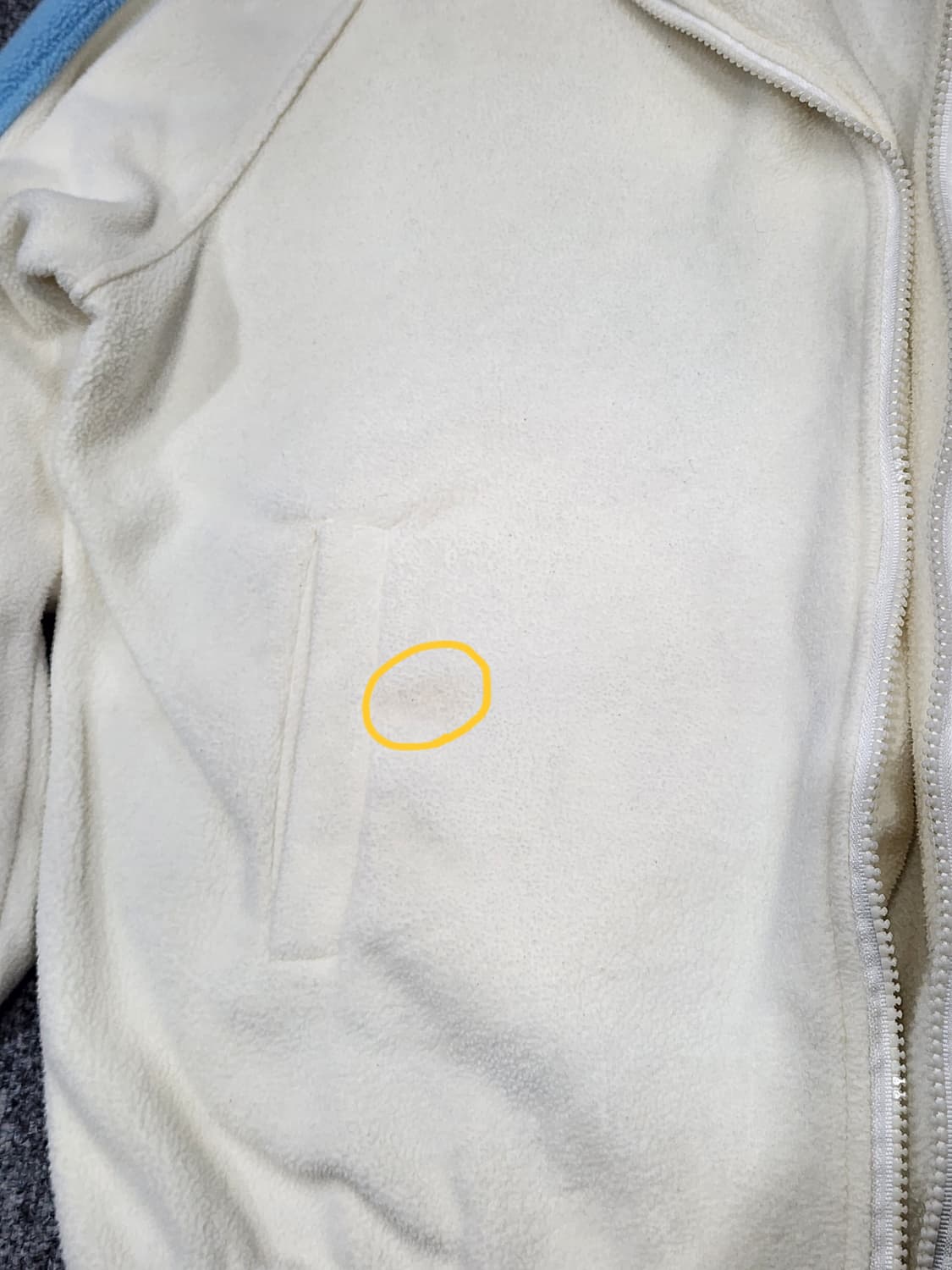 챔피온 배색 플리스 후드집업 후리스 L 상품이미지6