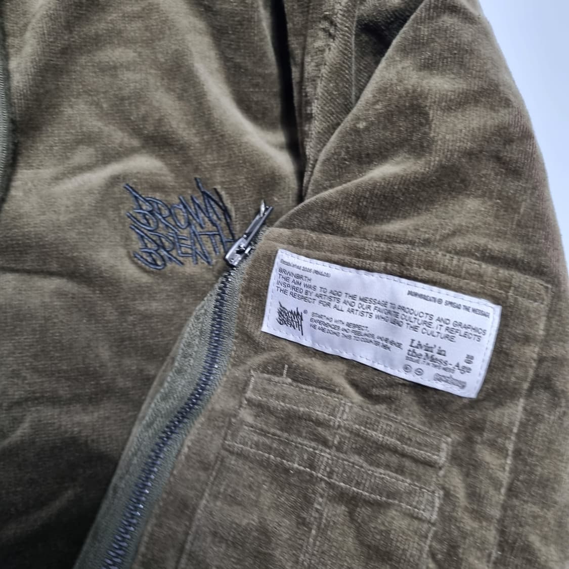 브라운브레스 봄버자켓  상품이미지5