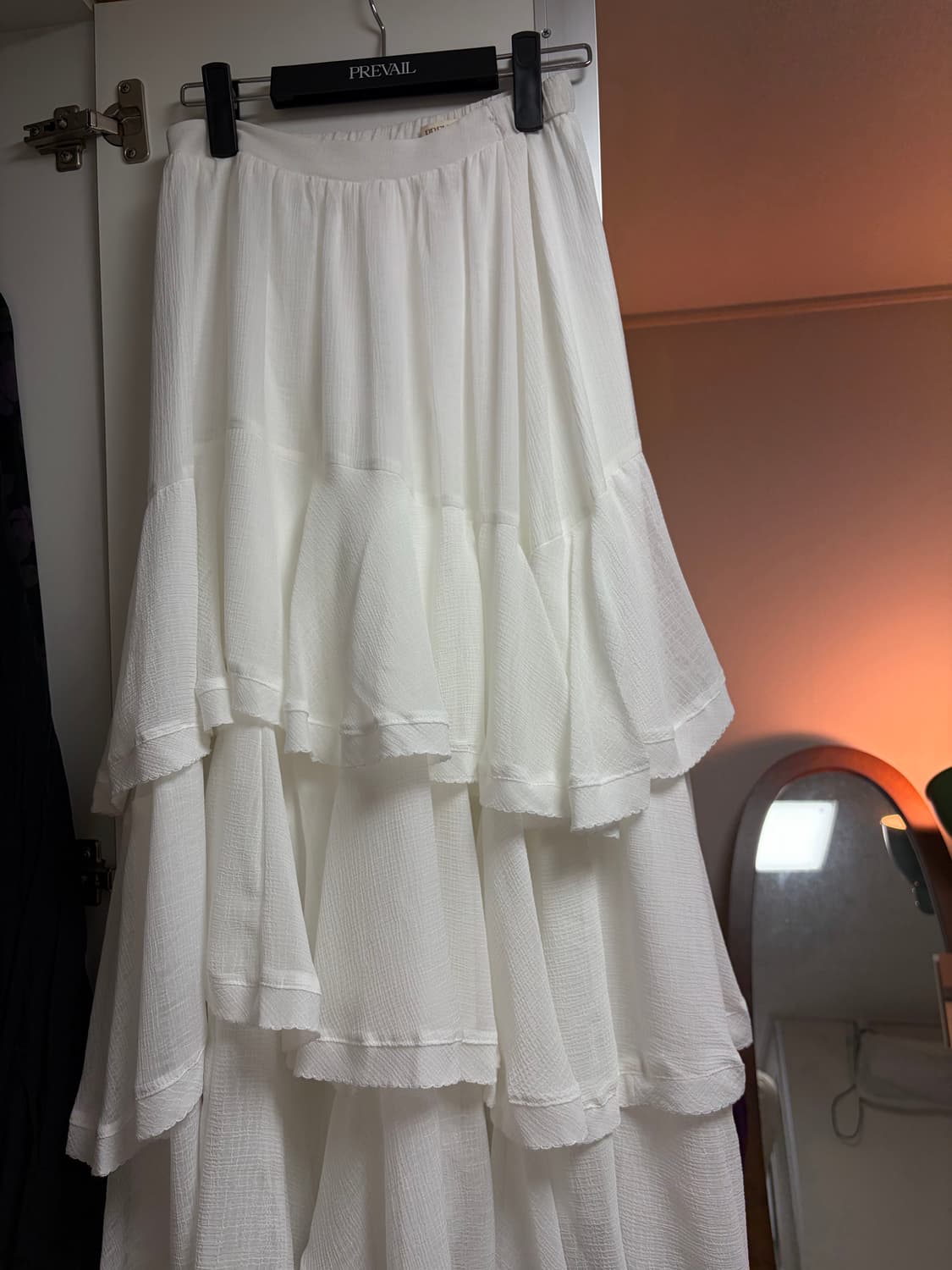 PVIL Willow Skirt / White 상품이미지4