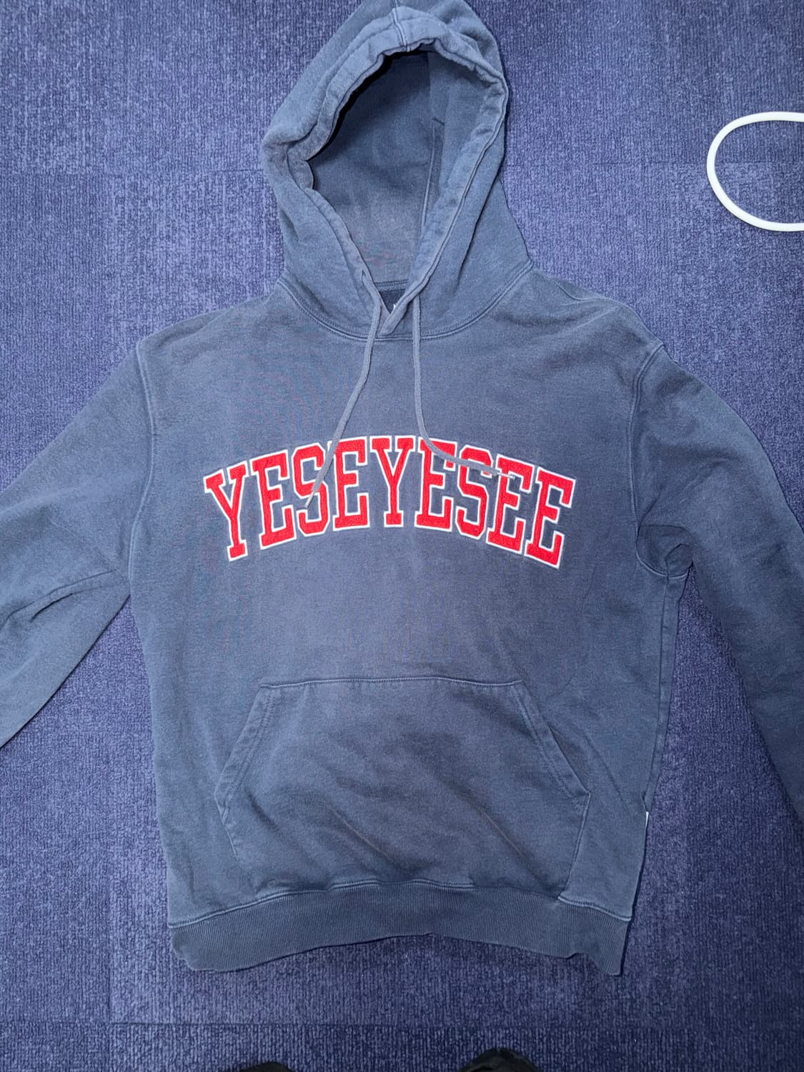 예스아이씨 후드티 네이비 상품이미지1