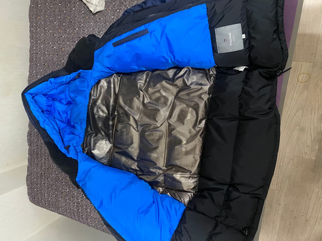 폴햄 스포츠 네이비 패딩 점퍼 상품이미지2