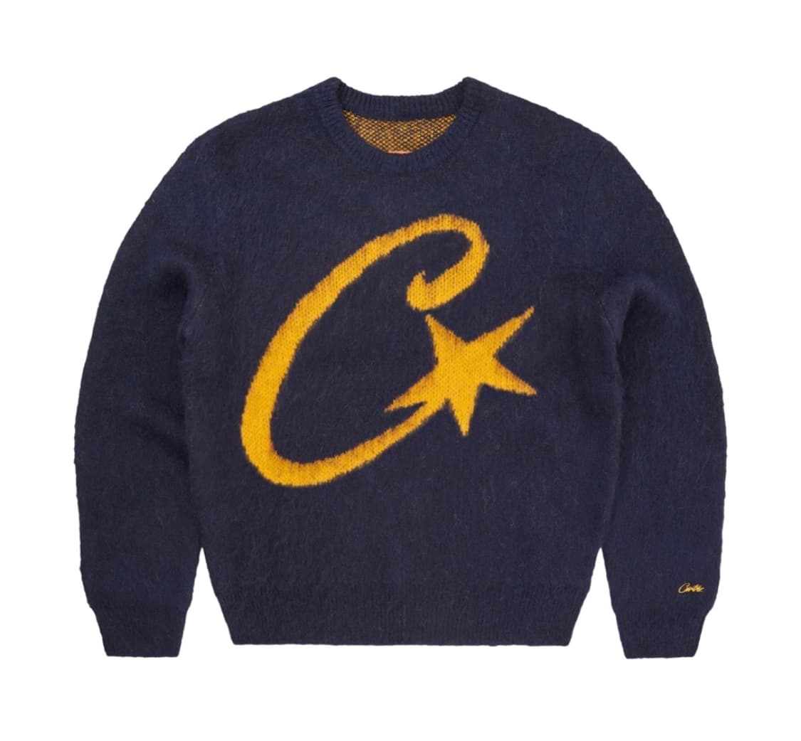 Corteiz knit 코르테이즈 모헤어 니트 상품이미지1