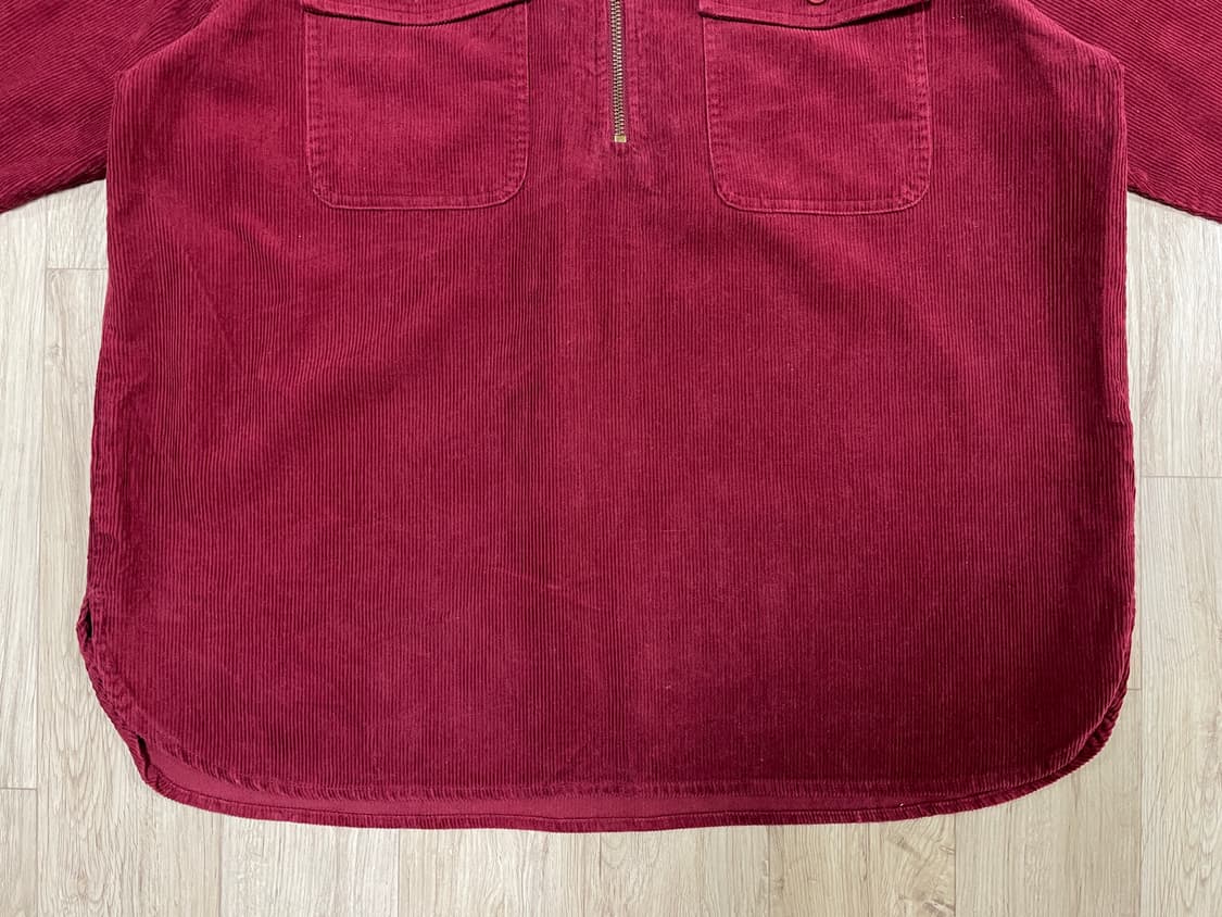 100) 90s 에디바우어 코듀로이 아노락셔츠(민트급)RRL&LVC&폴로 상품이미지6