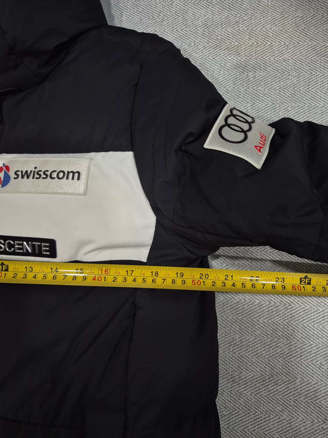 데상트 스위스 스키팀 덕다운 롱패딩 스키복 여성 85~90사이즈 상품이미지8