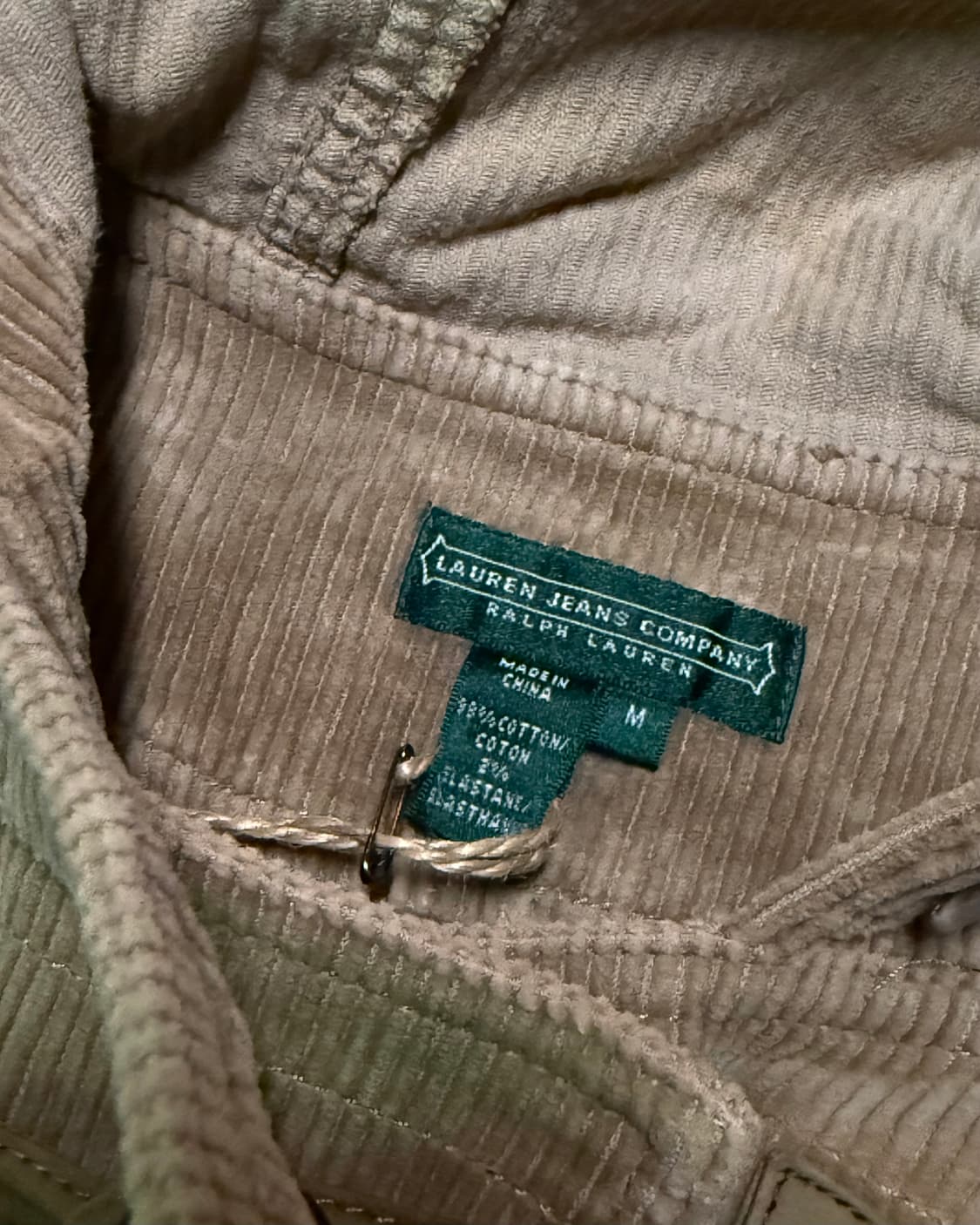 로렌 진 컴퍼니 코듀로이 더플코트 M 상품이미지6