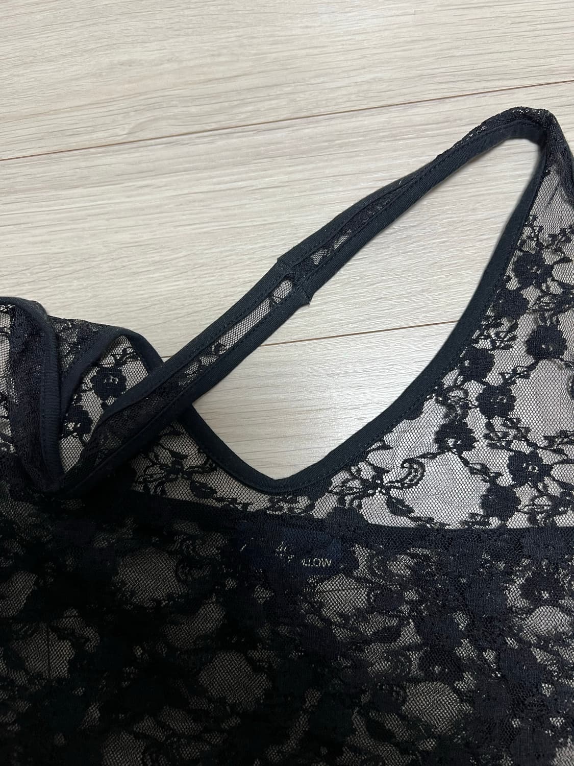 플리즈노팔로우 가터 레이스 홀터 탑 Lua Garter Lace Halt 상품이미지3