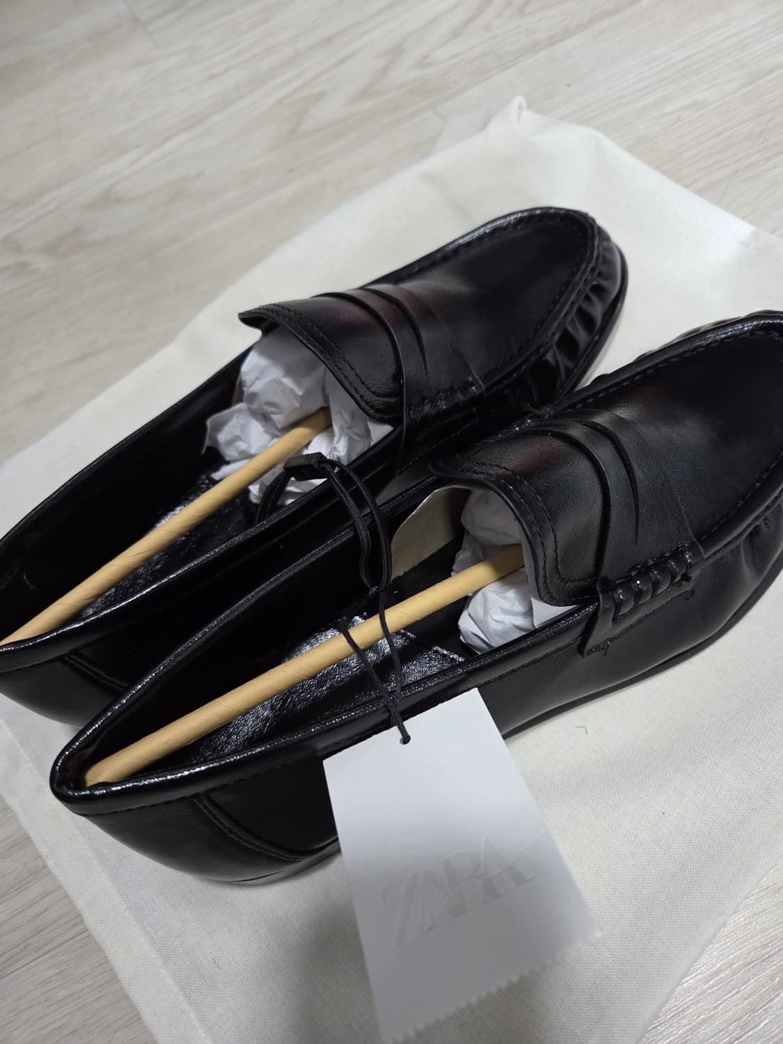 자라 소프트 셔링로퍼(41)265 새상품 우먼스 상품이미지2