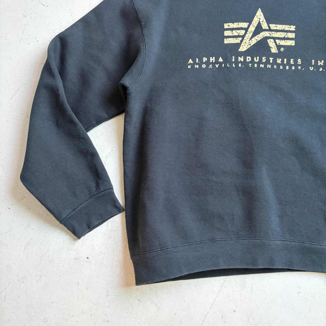 알파 인더스트리 USA 빈티지 스웻셔츠 XL 상품이미지3