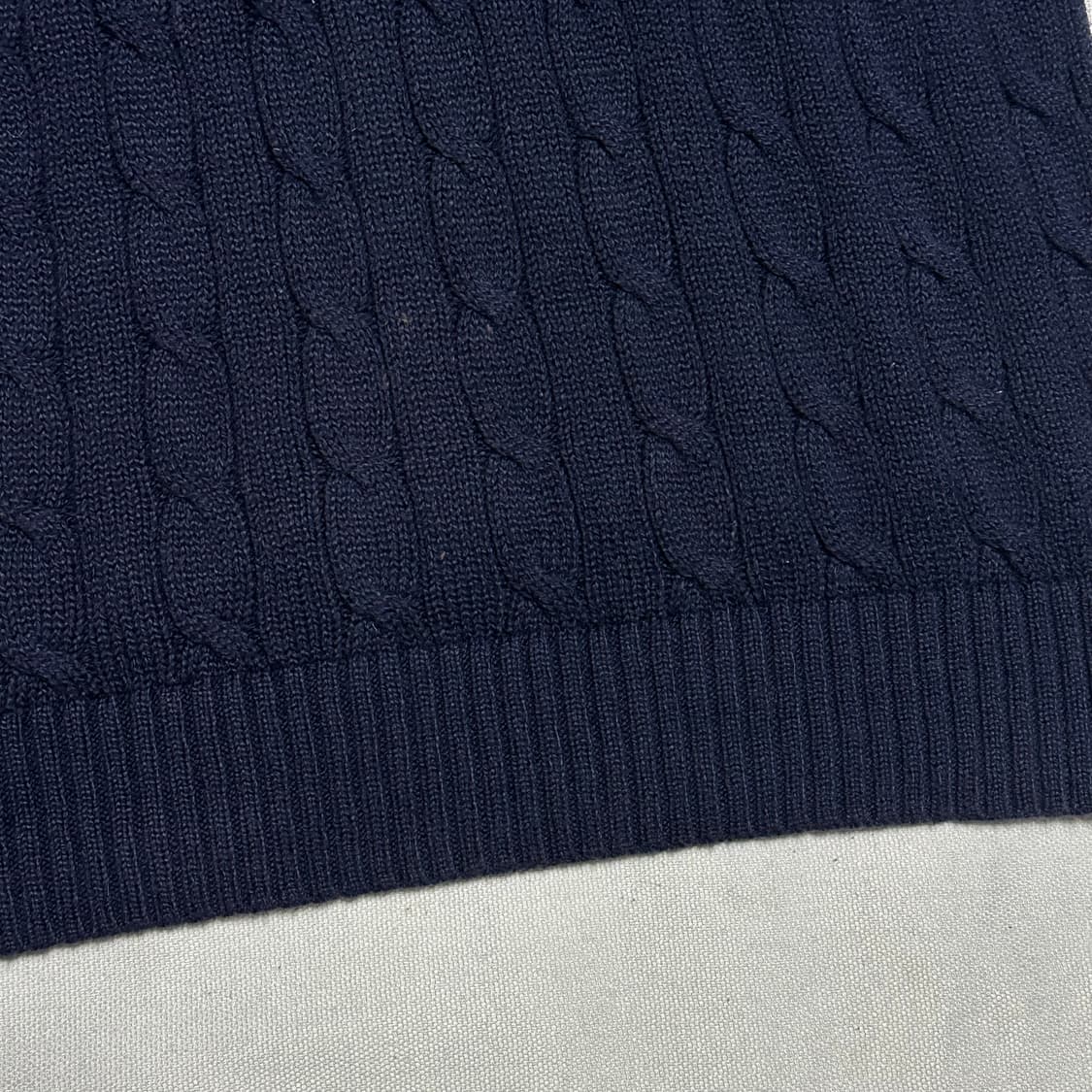 Polo Ralph Lauren 네이비 케이블 코튼 니트 상품이미지6