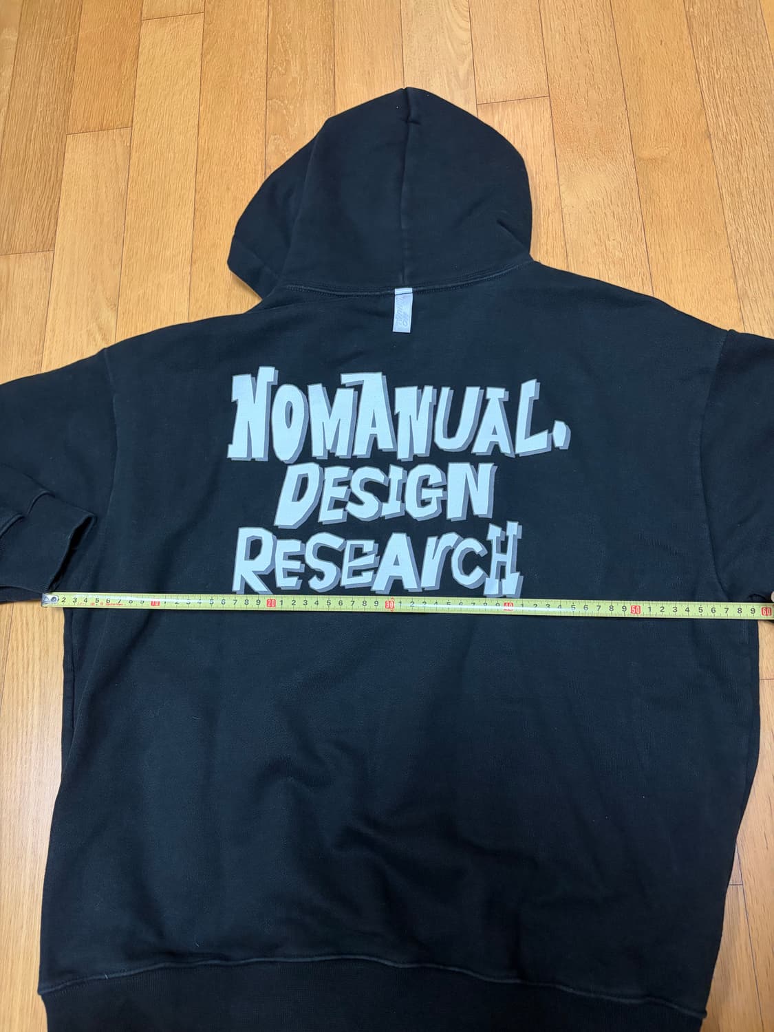 노매뉴얼 후드티 상품이미지2