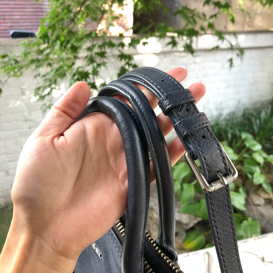 디젤 빈티지 가죽 숄더백 크로스백 상품이미지10