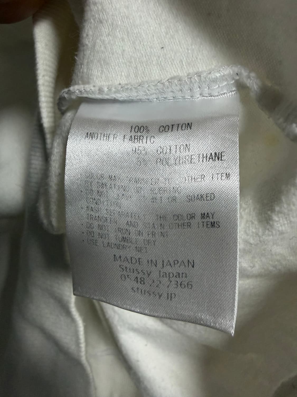 스투시 올드 아카이브 베이직 여성 크롭 맨투맨 상품이미지4