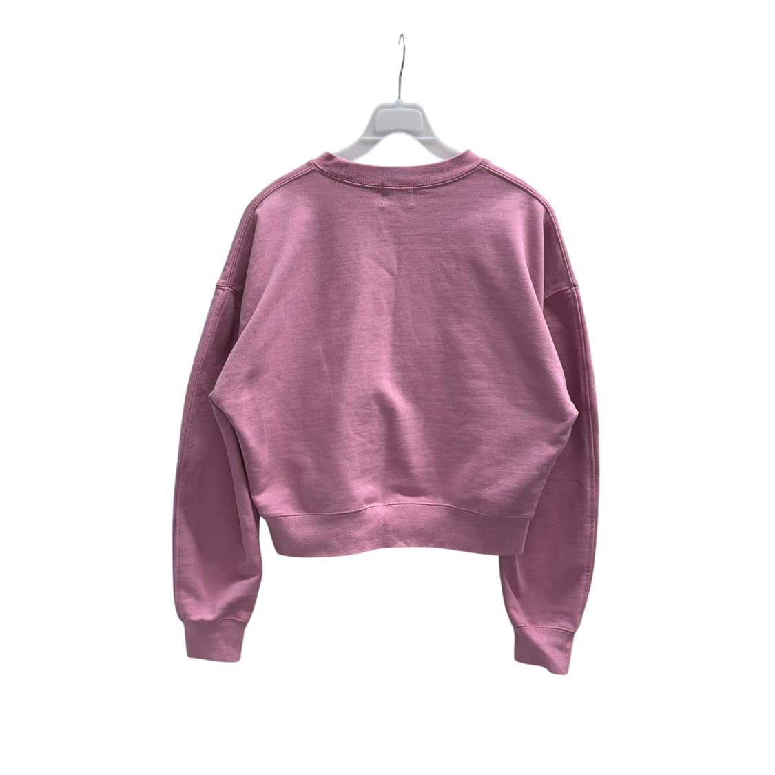 [S] 마리떼 크롭 핑크 맨투맨 상품이미지4