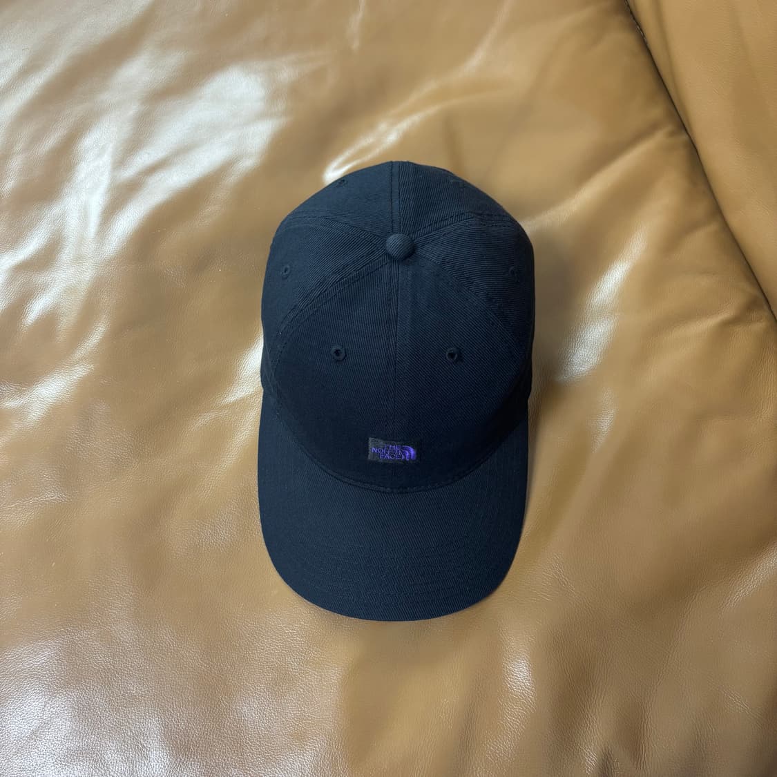 나나미카 노스페이스 퍼플라벨 네이비 블랙 6패널 볼캡 모자 상품이미지5