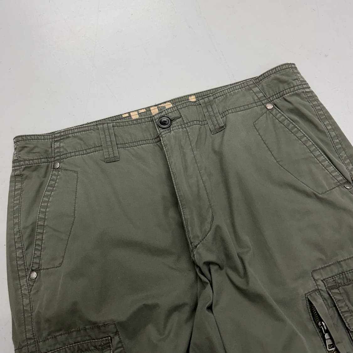 탄창 Y2K 밀리터리 와이드 빈티지 카고팬츠 상품이미지4